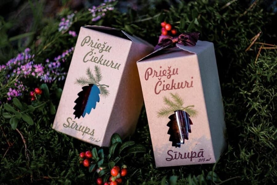 Priežu čiekuru sīrups