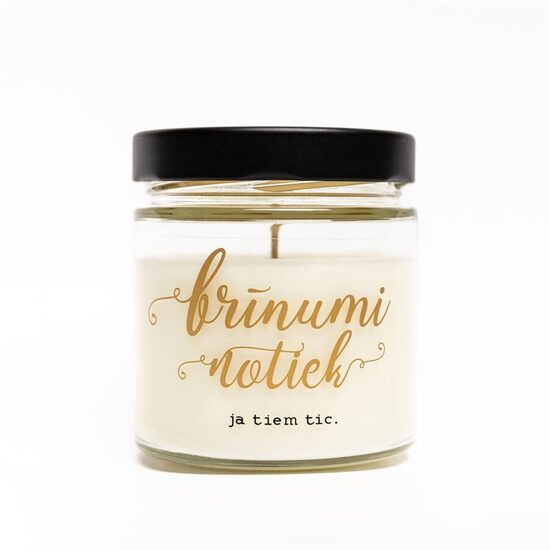 Aromātiskā svece - Brīnumi notiek...