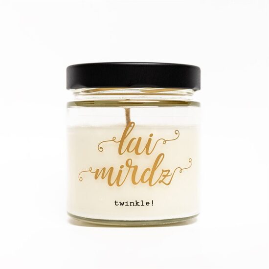 Aromātiskā svece - Lai mirdz