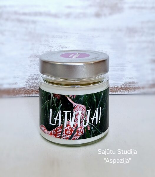 Aromātiskā svece - Latvija!