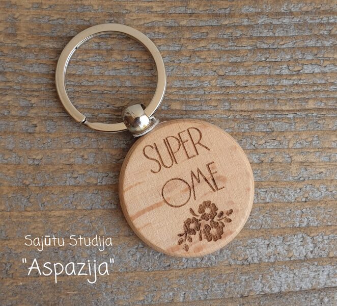 Koka atslēgu piekariņš Ome