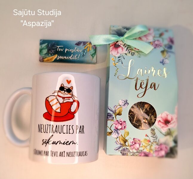 Dāvanu komplekts - Nesatraucies par sīkumiem