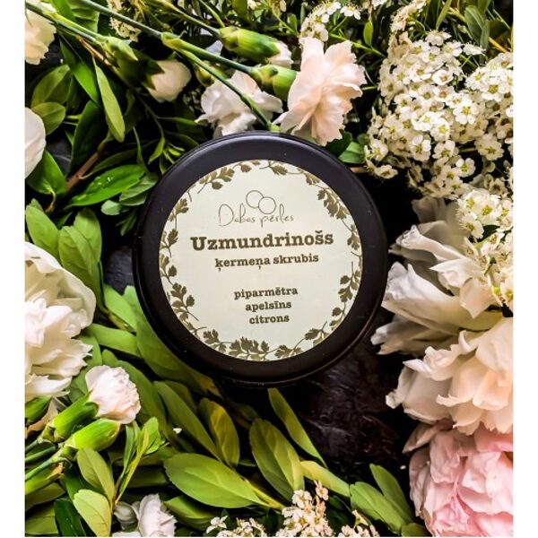 Uzmundrinošais ķermeņa skrubis